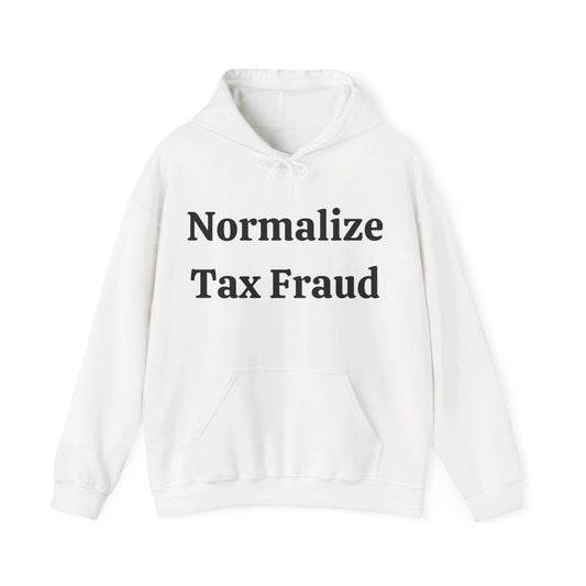 Normalize Tax Fraud - Hoodie